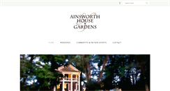 Desktop Screenshot of ainsworthhouse.net